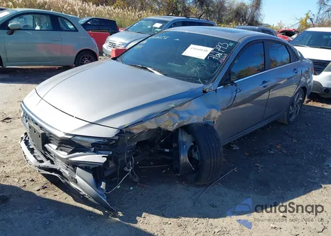 2024 Hyundai Elantra Limited from USA, damaged, VIN KMHLP4DGXRU762793